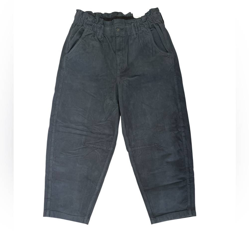 American Eagle ($74.95Cad) Barrel Stretch Gray RSHR Corduroy Pants